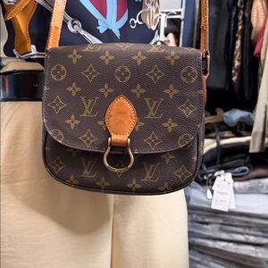 Louis Vuitton Monogram Canvas Crossbody Bag